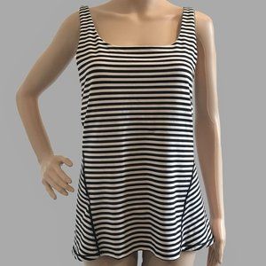 LULULEMON Amala Tank Black White Angel Wing 12